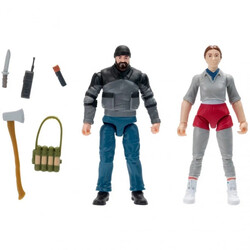 Jazwares - Jazwares Stranger Things Action Figure Set Eleven and Hopper