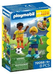 Playmobil Soccer Players - Thumbnail