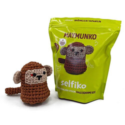 Selfiko - Selfiko Maymunko Örgü Öğrenme Seti