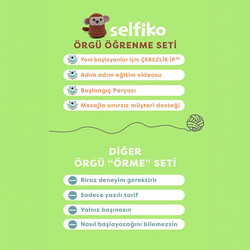 Selfiko Maymunko Örgü Öğrenme Seti - Thumbnail