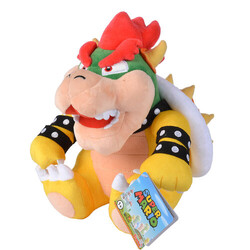 Simba - Simba Toys Super Mario 27 cm Peluş Figür Bowser