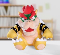Simba Toys Super Mario 27 cm Peluş Figür Bowser - Thumbnail