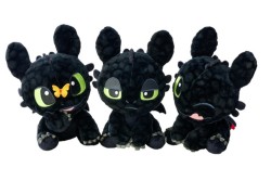 Simba Toys How to Train Your Dragon Toothless 18 cm Peluş Figür - Thumbnail