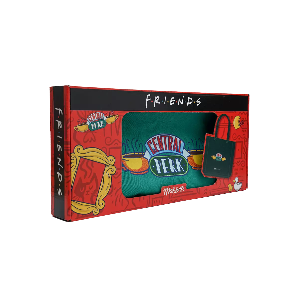 Friends Central Perk Bez Çanta - Thumbnail