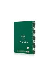 Friends Central Perk Yeşil Butik Defter - Thumbnail