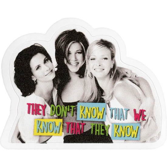 Friends Icon Mor Sticker - Thumbnail