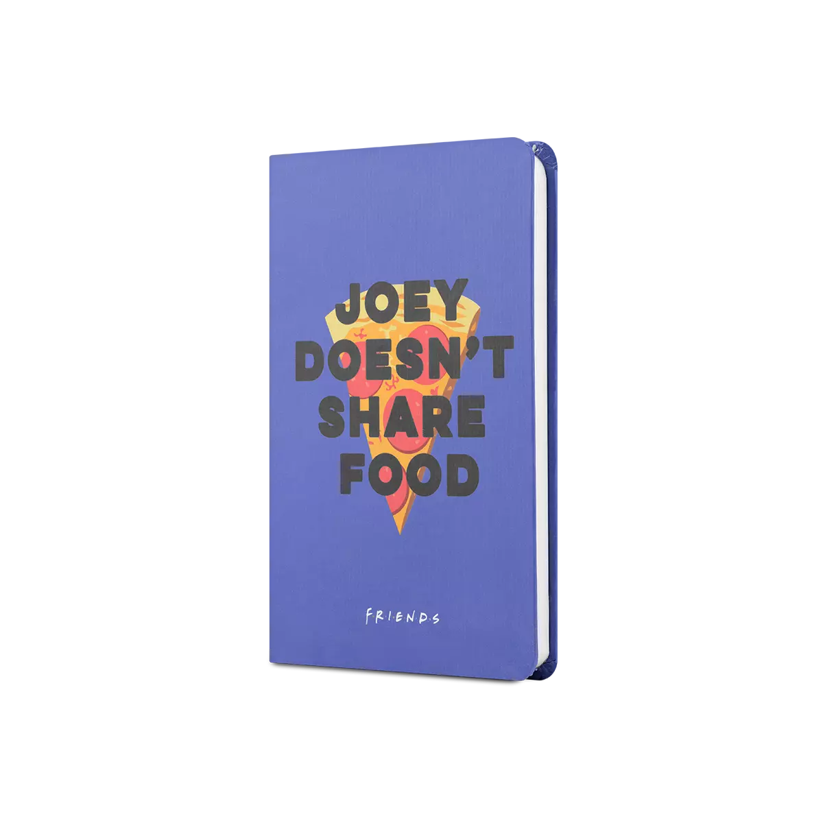 Mabbels - FRIENDS SERT KAPAK LASTIKLI MINI DEFTER PIZZA MOR