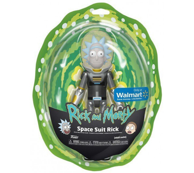 Funko Action Figure Rick and Morty Space Suit Rick