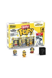 Funko - Funko Bitty Pop 4 lü Paket Minions Roller Skating Stuart