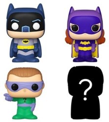 Funko Bitty Pop 4 Pack DC Universe Batman Adam West - Thumbnail