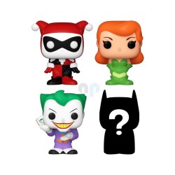 Bitty Pop 4'lü Paket Dc - Harley Quinn, Poison Ivy, The Joker - Thumbnail