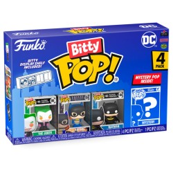 Bitty Pop 4'lü Paket Dc - The Joker, Batgirl, Batman - Thumbnail