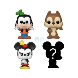  Bitty Pop 4'lü Paket Disney - Goofy, Chip, Minnie Mouse - Thumbnail