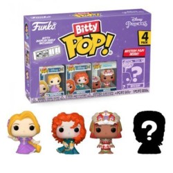 FUNKO BITTY POP 4 PACK DISNEY PRINCESS RAPUNZEL - Thumbnail