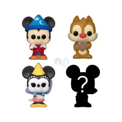 FUNKO BITTY POP 4 PACK DISNEY SORCERER MICKEY - Thumbnail