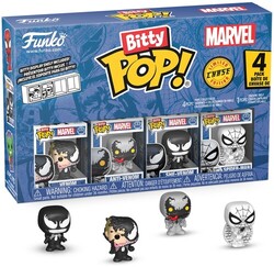Funko - Funko Bitty Pop 4 Pack Marvel Spiderman Venom