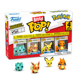 Funko - Funko Bitty Pop 4 Pack Pokemon Bulbasaur