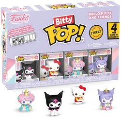 Funko Bitty Pop 4 Pack Sanrio Hello Kitty and Friends Kuromi