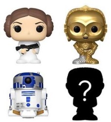 Funko Bitty Pop 4 Pack Star Wars Princess Leia - Thumbnail