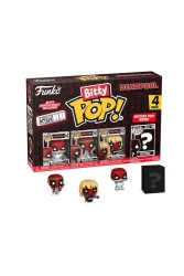 Funko - Funko Bitty Pop 4'lü Paket Deadpool - Sleepover