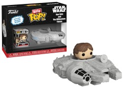 Funko - Funko Bitty Pop Rides Star Wars Han Solo and the Millenium Falcon