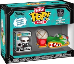 Funko - Funko Bitty Pop Rides The Nightmare Before Christmas Jack With Snowmobile
