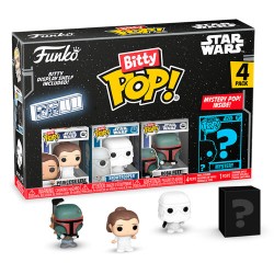 Funko - Funko Bitty Pop Star Wars 4 Pack Princess Leia
