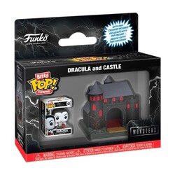 Funko - Funko Bitty Pop Towns Universal Monsters Dracula and Castle