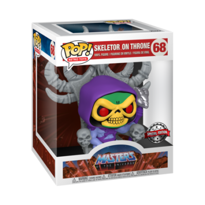 Deluxe Pop Figür: Master Of The Universe Skeletor On Throne - Thumbnail