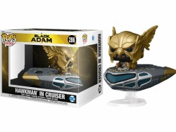 Funko - Deluxe Pop Figür - Rides Movies: DC Heroes - Black Adam - Hawkman in Cruiser