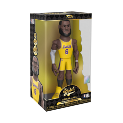 Funko GOLD Premium Deluxe Figür- NBA 12'' Los Angeles Lakers - LeBron James - Thumbnail