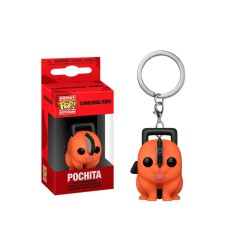 Funko - Funko Pocket Pop Chainsaw Man Pochita Anahtarlık