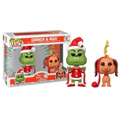 Funko Pop 2 Pack Books How The Grinch Stole Christmas Grinch and Max
