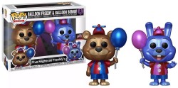 FUNKO POP 2 PACK FIVE NIGHTS AT FREDDYS BALLOON FREDDY AND BALLOON BONNIE METALLIC SPECIAL EDITION