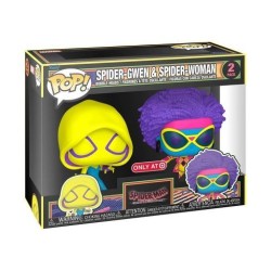 FUNKO POP 2 PACK MARVEL SPIDERMAN ACROSS THE SPIDERVERSE SPIDER GWEN AND SPIDER WOMAN - Thumbnail