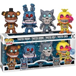 Funko - Funko Pop 4 Pack Five Nights At Freddys Chica The Chicken