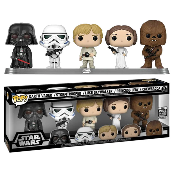 Funko Pop 5 Pack Star Wars Funko, StarWars, Funko POP, Star Wars May ...