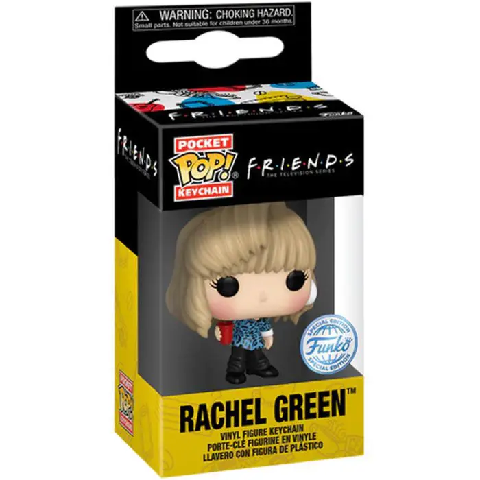 Funko - Pop Anahtarlık: Friends- 80's Hair Rachel Figür