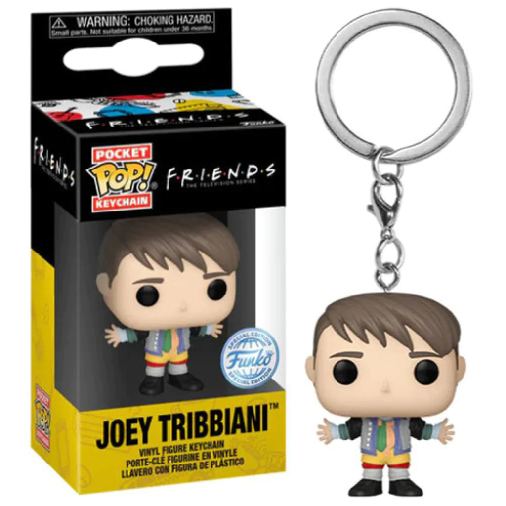 Funko - Pop Anahtarlık 59193 Friends Joey Tribbiani In Chandler's Clothes Keychain