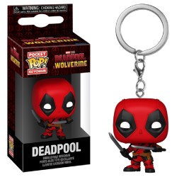 Funko Pop Anahtarlık Marvel Deadpool x Wolverine Deadpool with Swords