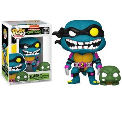 Funko - Funko Pop and Buddy Figür TMNT Slash and Premutated Turtle Slash