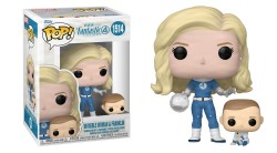 Funko Pop and Buddy Marvel Fantastic Four Invisible Woman and Franklin