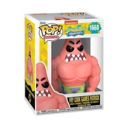Funko - Funko Pop Animation Spongebob Squarepants Anniversary Fry Cook Games Patrick No 1668