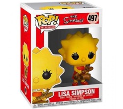 Funko POP Animation The Simpsons Lisa with Saxophone - Thumbnail