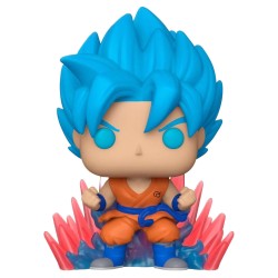 Funko - Pop Dragon Ball Super - Ssgss Goku Kaio-Ken Times Twenty Glows in The Dark