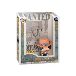 Funko - Pop One Piece - Ace Wanted Poster Special Edition No:1291