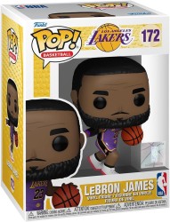 Funko Pop Basketball NBA Los Angeles Lakers LeBron James No 172 Figür