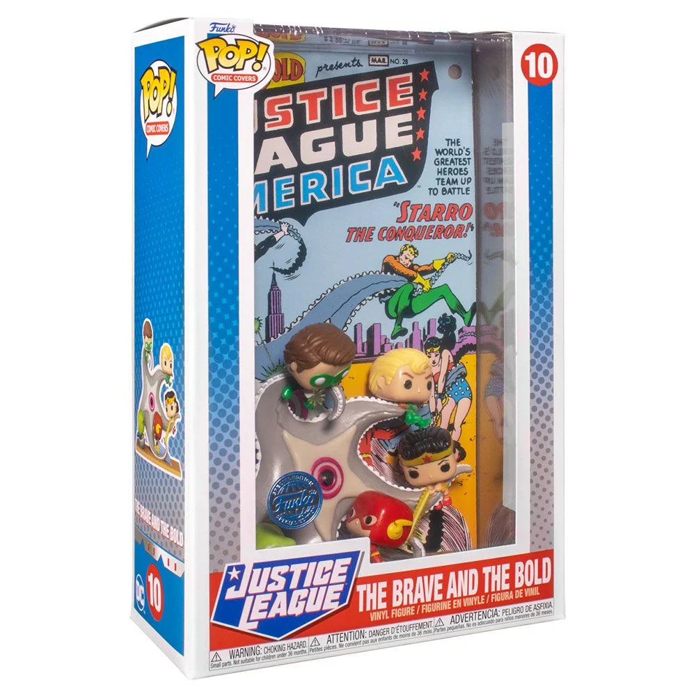 FUNKO POP COMIC COVER JUSTICE LEAGUE THE BRAVE AND THE BOLD
