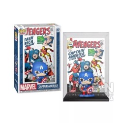 Funko - Funko Pop Comic Cover Marvel Avengers Captain America