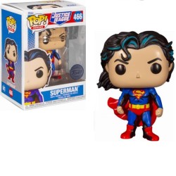 Funko - Pop Heroes Dc Justice League - Superman Special Edition No:466